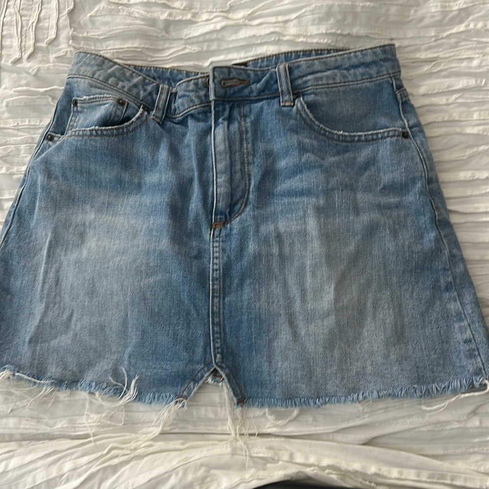BDG denim skirt